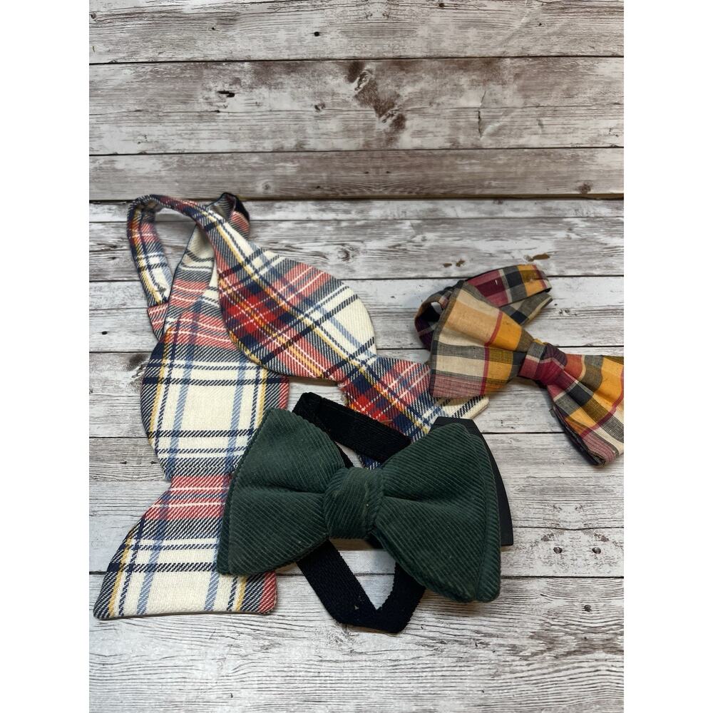 The Original Adjustolox Bow tie  Adjustable set of 3  USA Vintage